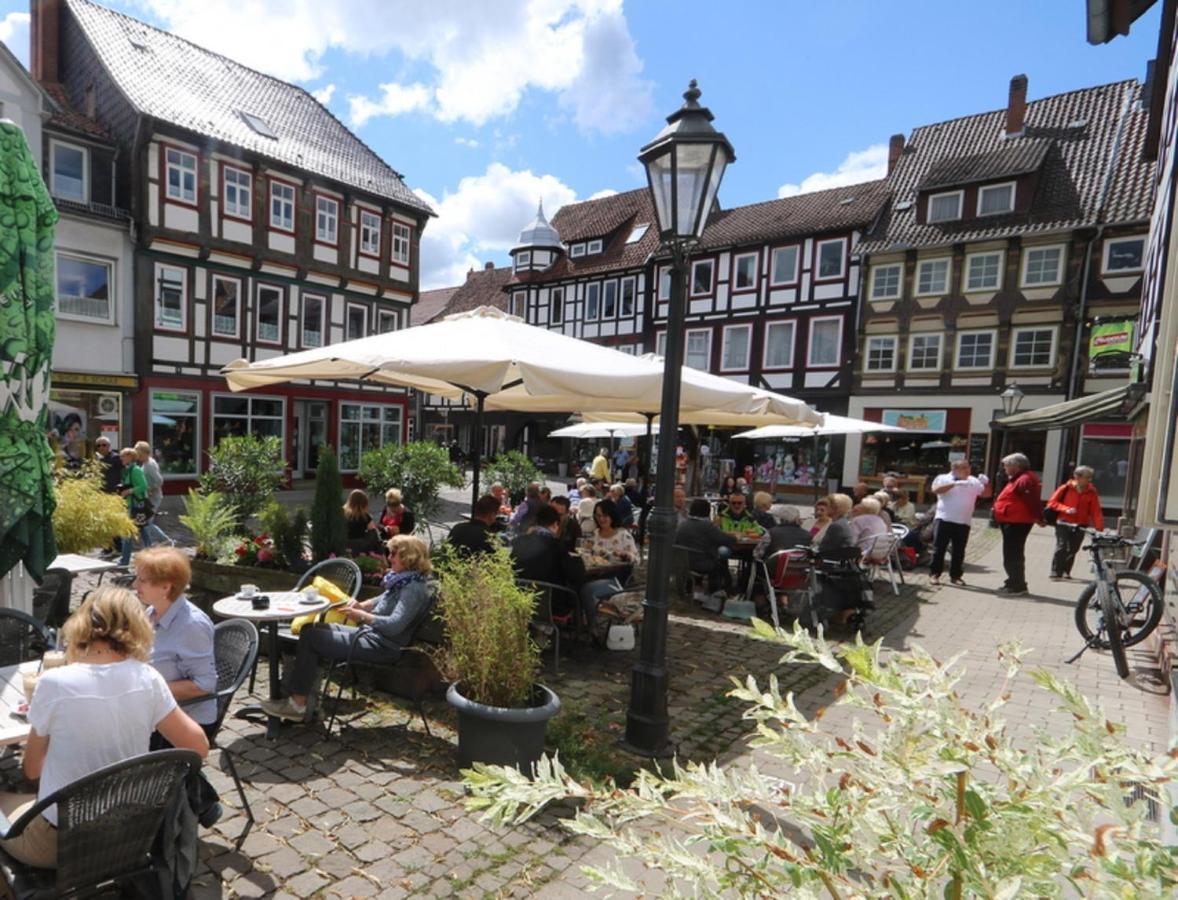 Fachwerk-Kultur-Pension Tangobruecke Einbeck Eksteriør bilde