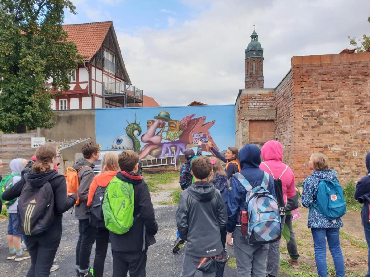 Fachwerk-Kultur-Pension Tangobruecke Einbeck Eksteriør bilde
