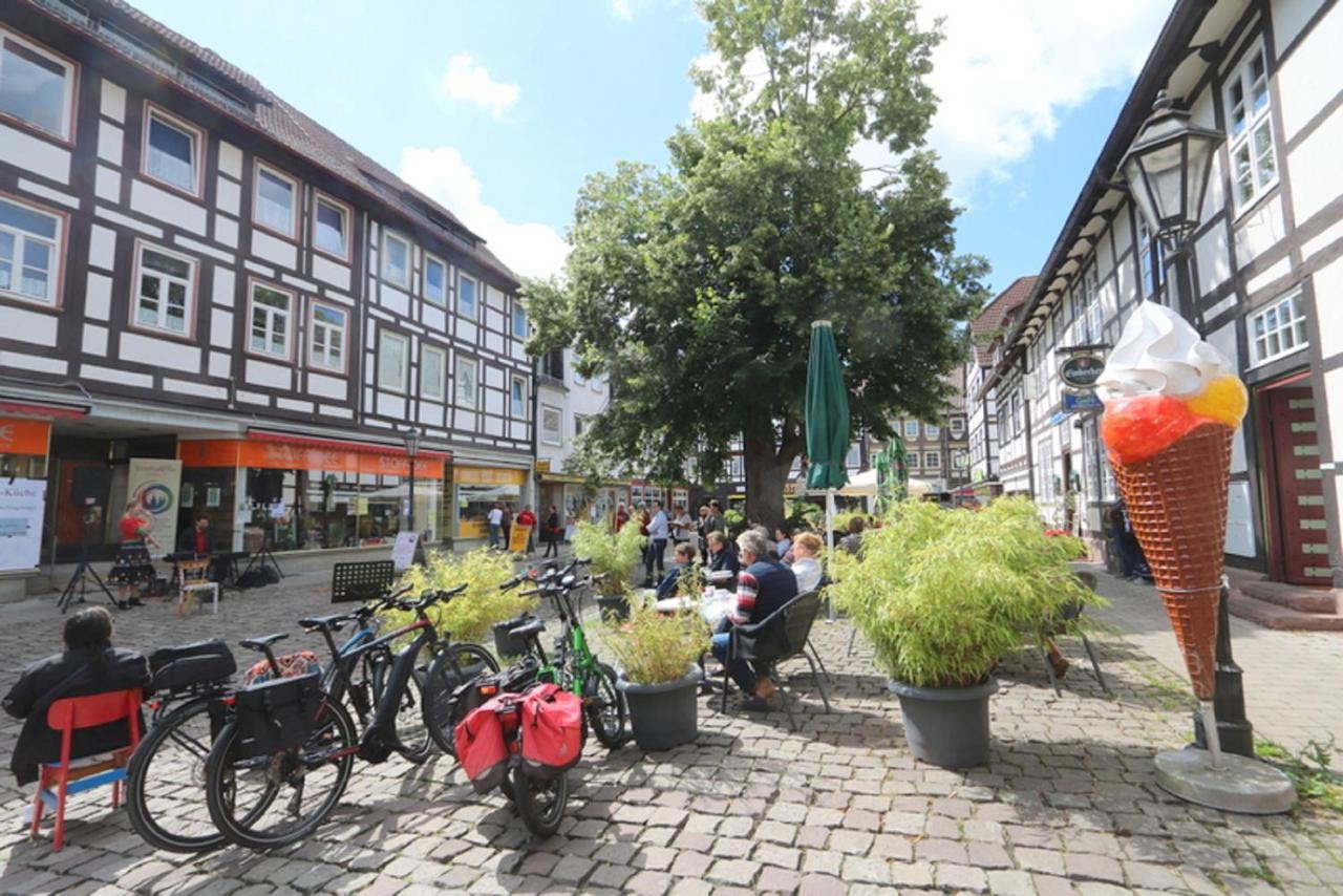 Fachwerk-Kultur-Pension Tangobruecke Einbeck Eksteriør bilde