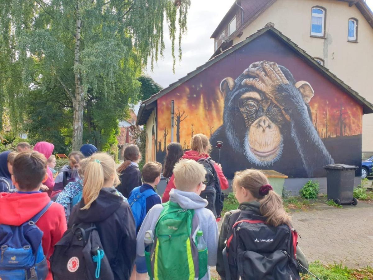 Fachwerk-Kultur-Pension Tangobruecke Einbeck Eksteriør bilde